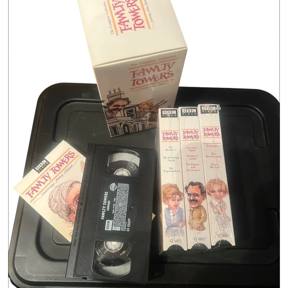 Fawlty Towers Complete Collection VHS Set